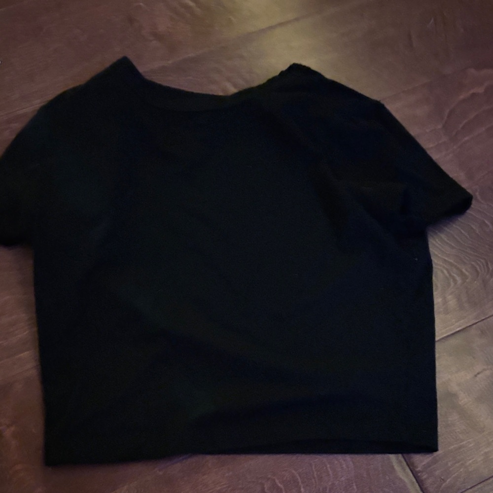 Wild Fable Black Crop Top